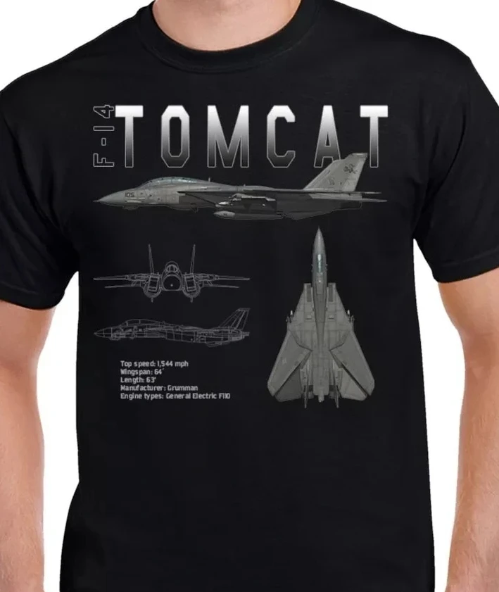 F-14 Tomcat Schematic Men T-Shirt Short Sleeve Casual 100% Cotton Shirt
F-14 Tomcat Schematic Men T-Shirt Short Sleeve Casual 100% Cotton Shirt