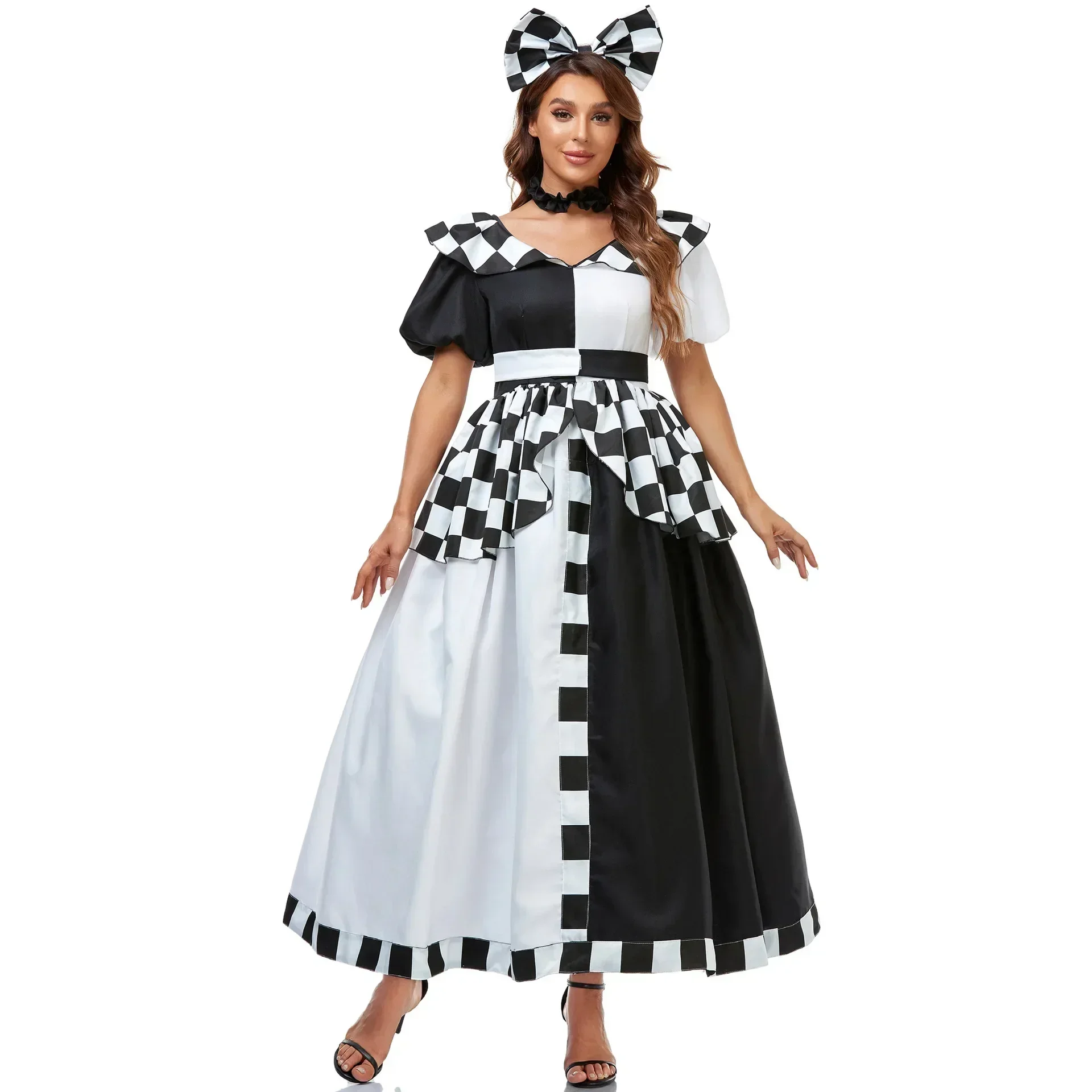 Role-playing Suit For Halloween Cosplay Black And White Princess Costume
Role-playing Suit For Halloween Cosplay Black And White Princess Costume