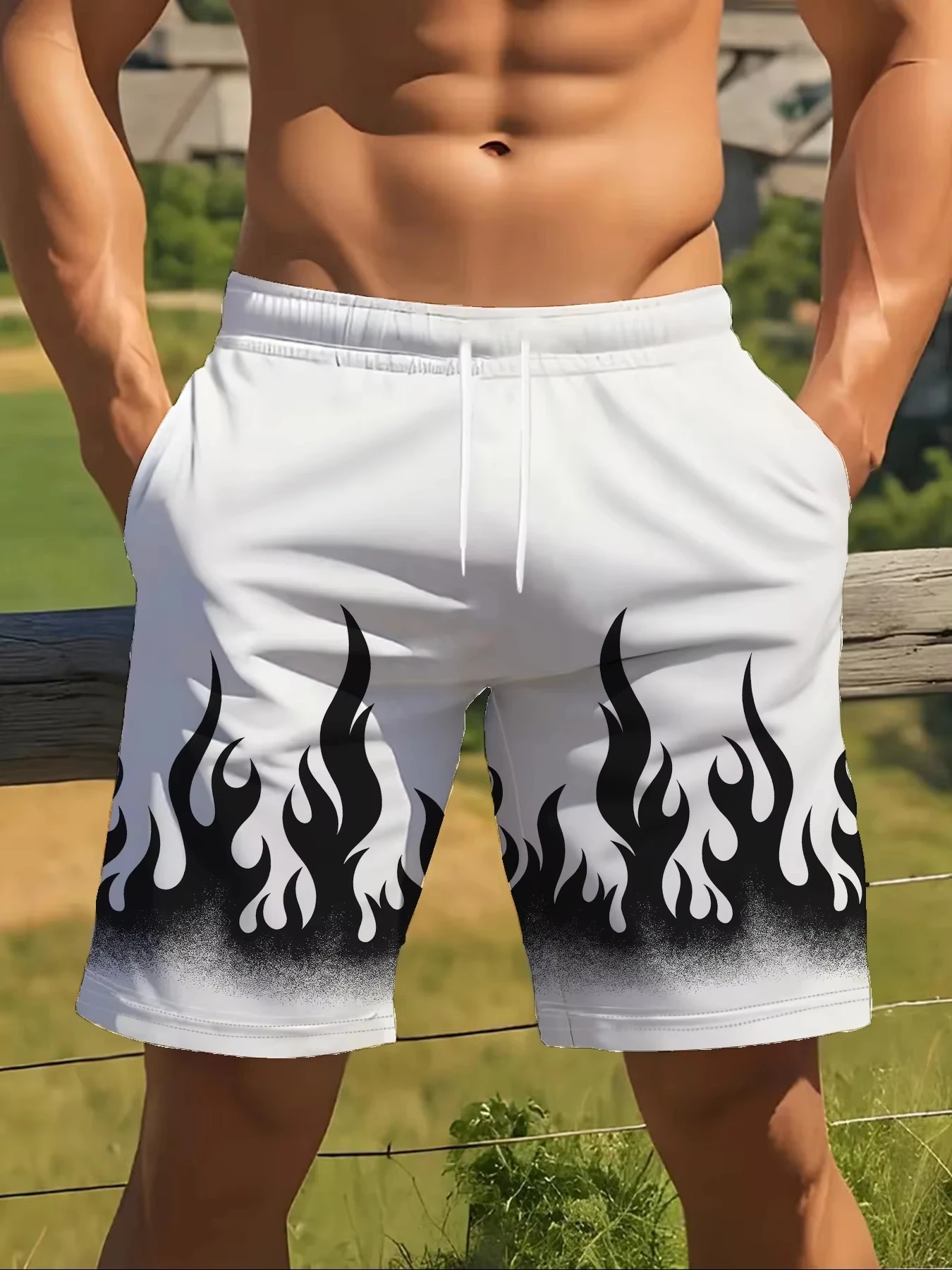 2026 Summer New Men's Shorts - 3D American Trendy Brand Flame Print Fashion Street Style Comfortable Lightweight Soft
2026 Summer New Men's Shorts - 3D American Trendy Brand Flame Print Fashion Street Style Comfortable Lightweight Soft