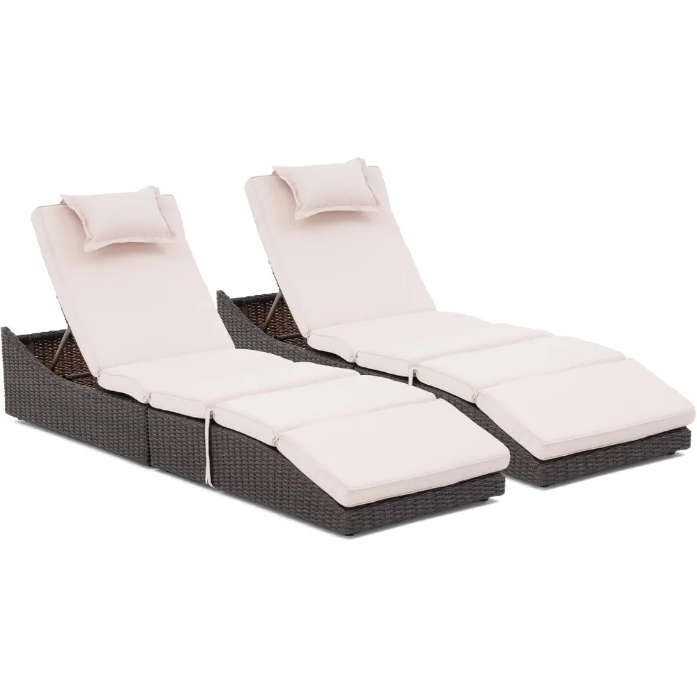 Folding Pool Lounge Chair Set of 2 Outdoor Adjustable Chaise Lounge Chair, Fully Assembled, Patio Reclining Sun
Folding Pool Lounge Chair Set of 2 Outdoor Adjustable Chaise Lounge Chair, Fully Assembled, Patio Reclining Sun