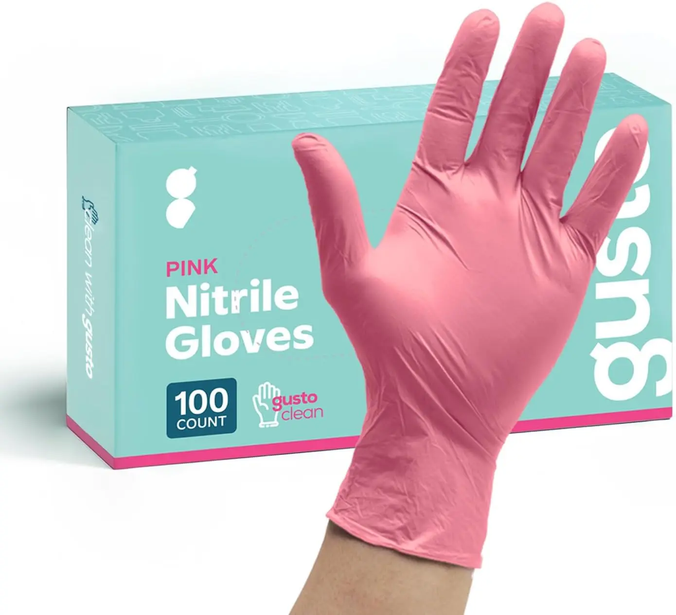 Pink Nitrile Disposable Gloves - Latex & Rubber Free, Powder Free, Non-Sterile
Pink Nitrile Disposable Gloves - Latex & Rubber Free, Powder Free, Non-Sterile