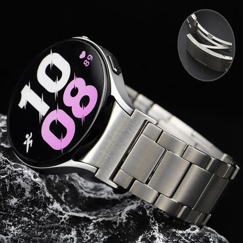 Ремешок титановый для Samsung Galaxy Watch 6 4 Classic, быстросъемный браслет 5Pro 45 мм, 43 мм 47 мм 42 46 мм 5 4 40 мм 44 мм
Ремешок титановый для Samsung Galaxy Watch 6 4 Classic, быстросъемный браслет 5Pro 45 мм, 43 мм 47 мм 42 46 мм 5 4 40 мм 44 мм