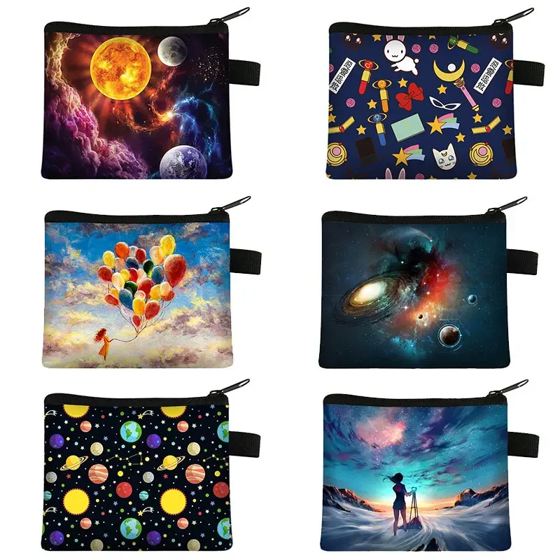 Женский кошелек для мелочи Galaxy с принтом, маленькая сумочка для мелочи с космическим астронавтом, кредитной картой, космосом, звездами, подарком
Женский кошелек для мелочи Galaxy с принтом, маленькая сумочка для мелочи с космическим астронавтом, кредитной картой, космосом, звездами, подарком