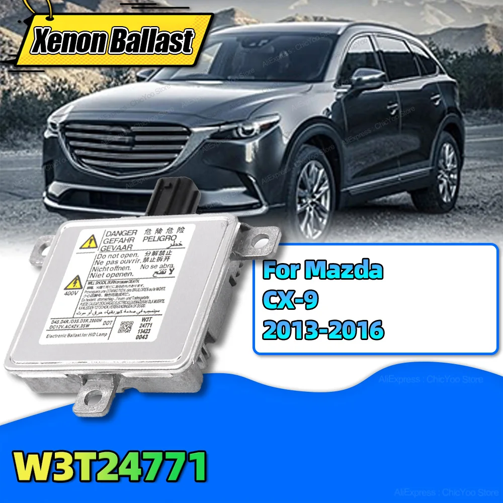 W3T21571 Xenon W3T24771 балласт фары HID блок управления D4S D4R W3T23371 для Mazda CX-9 CX9 2013 214 2015 2016
W3T21571 Xenon W3T24771 балласт фары HID блок управления D4S D4R W3T23371 для Mazda CX-9 CX9 2013 214 2015 2016