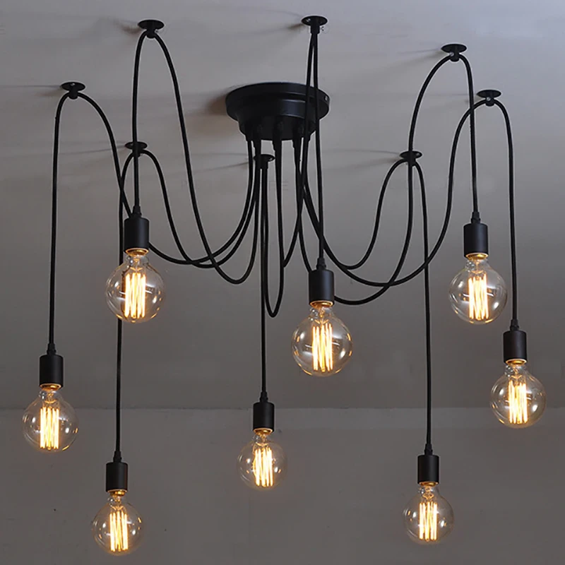 modern ceiling Black Lustre chandeliers retro for living room bed dining wire Adjustable
modern ceiling Black Lustre chandeliers retro for living room bed dining wire Adjustable