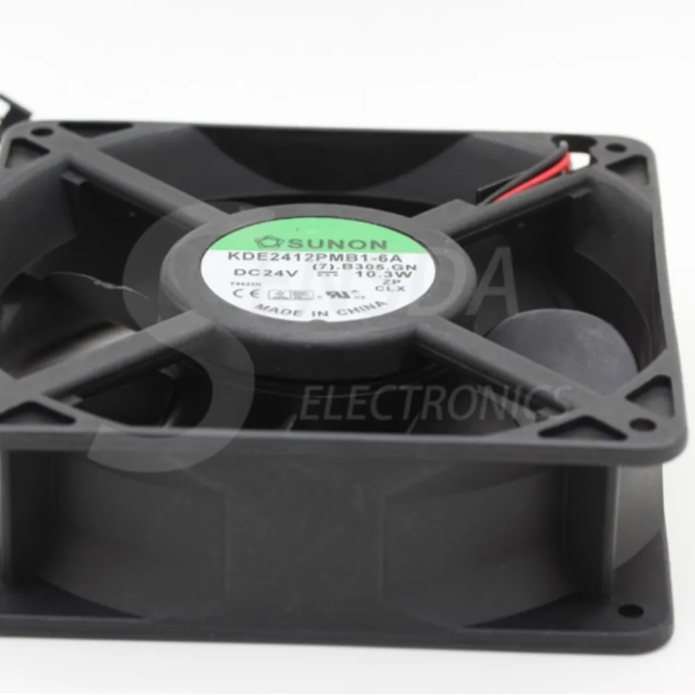 12038 Fan for Sunon KDE2412PMB1-6A 120mm DC 24V 10.3W Cooling Fan, 120x120x38mm Server & Inverter Converter Axial
12038 Fan for Sunon KDE2412PMB1-6A 120mm DC 24V 10.3W Cooling Fan, 120x120x38mm Server & Inverter Converter Axial