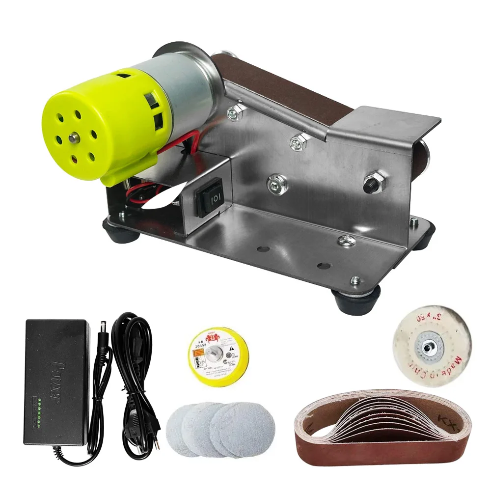Kit Lijadora Banda Mini 15 ° Afilador Cuchillos Eléctrico Pequeño, Amoladora Banco para Pulir y Esmerilar, para Tr
Kit Lijadora Banda Mini 15 ° Afilador Cuchillos Eléctrico Pequeño, Amoladora Banco para Pulir y Esmerilar, para Tr