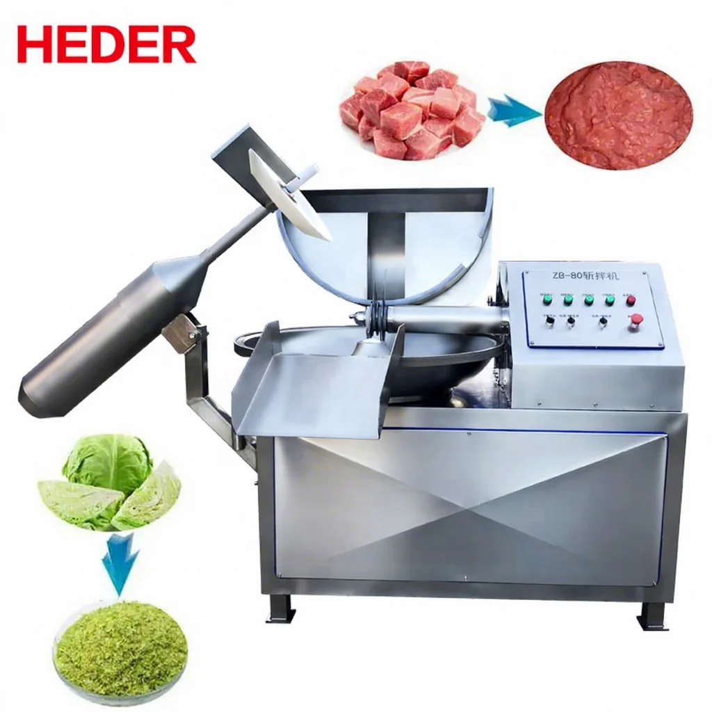 Fully Automatic Bowl Cutter High Capacity Meat Emulsifying Equipment Commercial Food Processing Machinery
Fully Automatic Bowl Cutter High Capacity Meat Emulsifying Equipment Commercial Food Processing Machinery
