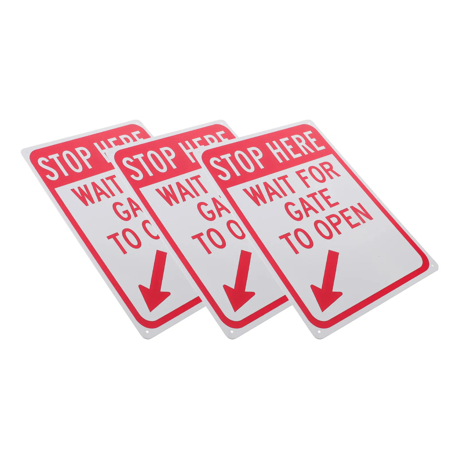 3Pcs Vintage Metal Stop Here Sign Rounded Corner Iron Gate Warning Sign for Commercial Buildings Garage Yard Outdoor Safety
3Pcs Vintage Metal Stop Here Sign Rounded Corner Iron Gate Warning Sign for Commercial Buildings Garage Yard Outdoor Safety