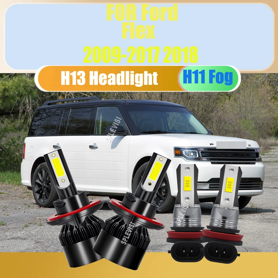 Light Your Way w/ 9008 H13 H10 LED Headlight High Low Fog Lights For Ford Flex 2009 2010 2011 2012 2013 2014 2015 2016 2017 2018
Light Your Way w/ 9008 H13 H10 LED Headlight High Low Fog Lights For Ford Flex 2009 2010 2011 2012 2013 2014 2015 2016 2017 2018