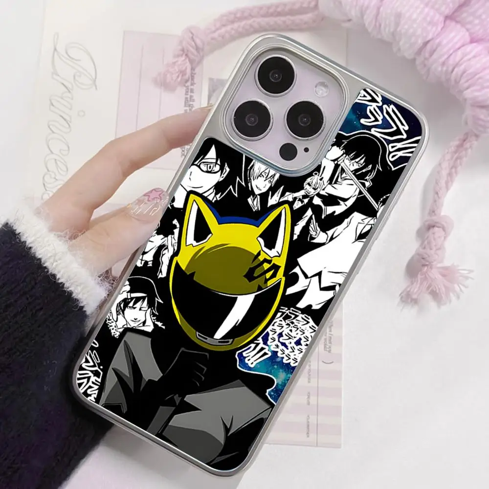 Чехол для телефона с аниме-дизайном Durarara для iPhone 17, 16, 15, 14, 13, 12, 11 Air Pro Max Plus, гальванизированное серебряное покрытие
Чехол для телефона с аниме-дизайном Durarara для iPhone 17, 16, 15, 14, 13, 12, 11 Air Pro Max Plus, гальванизированное серебряное покрытие