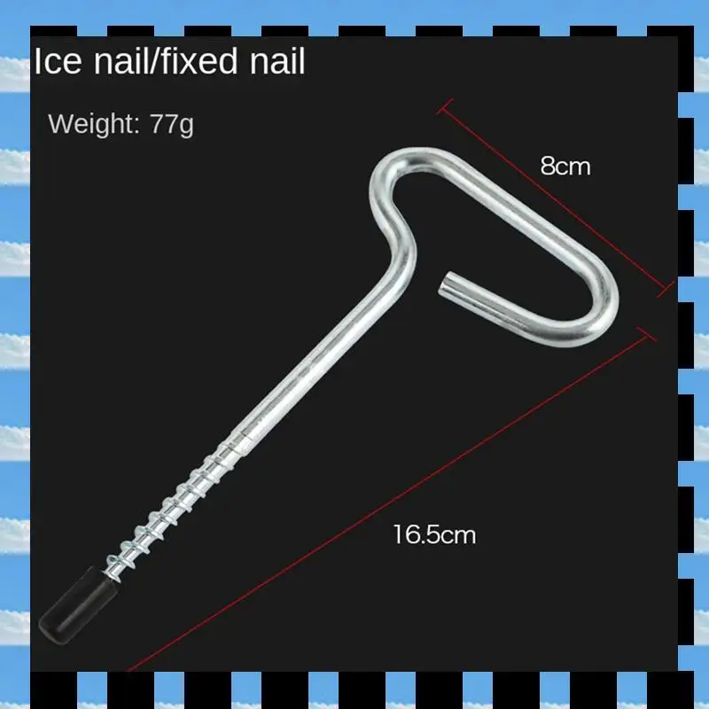 6Pcs Tent Stand Ice Fishing Anchor Tool Ice Fishing Shelter Anchor With Bit Adapter Sleeve For Camping Fishing Tent Fixer
6Pcs Tent Stand Ice Fishing Anchor Tool Ice Fishing Shelter Anchor With Bit Adapter Sleeve For Camping Fishing Tent Fixer