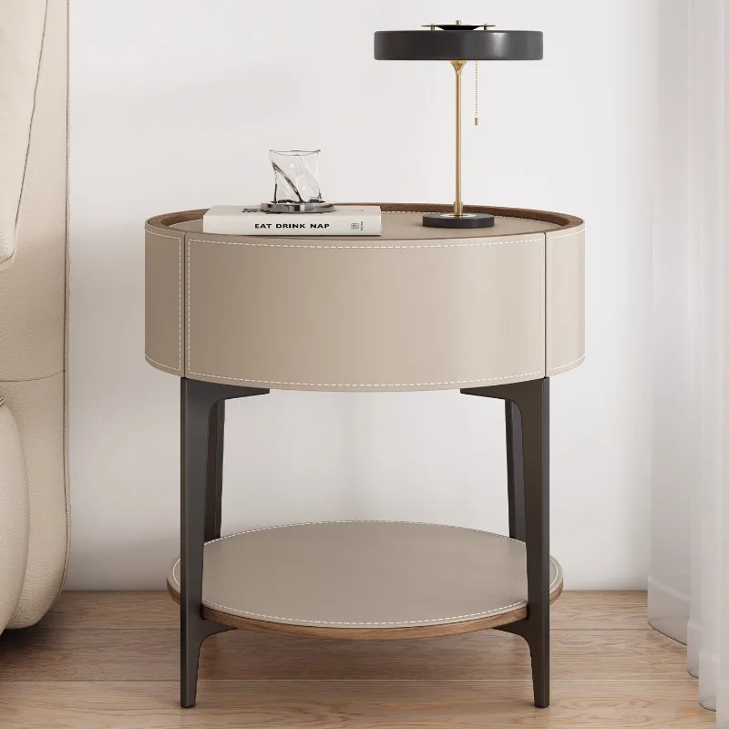 Italian Minimalist Solid Wood Bedroom Cabinet Narrow Leather Design Simple Storage Bedside Adult Table Bedroom Furniture
Italian Minimalist Solid Wood Bedroom Cabinet Narrow Leather Design Simple Storage Bedside Adult Table Bedroom Furniture