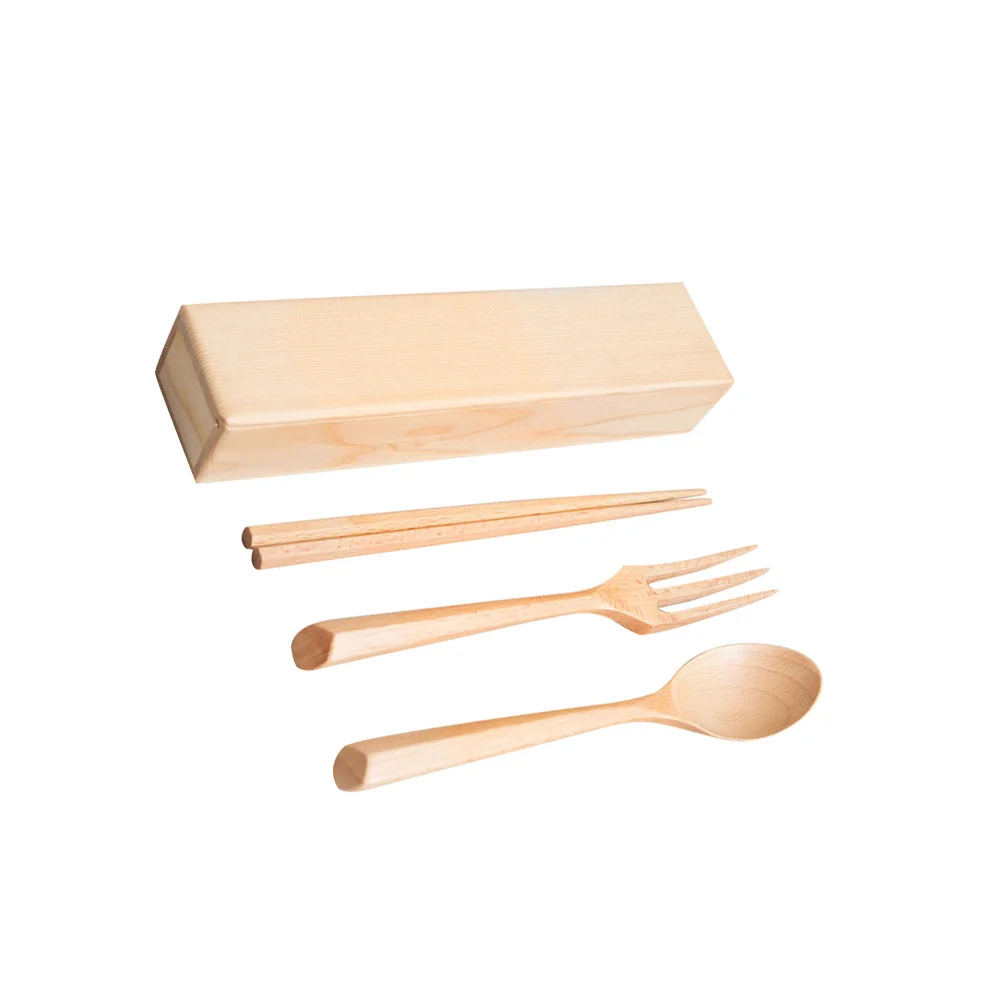 Portable Wooden Tableware Set 1 Spoon 1 Fork Chopsticks Case Lightweight Travel Camping Kitchen Bar Accessories
Portable Wooden Tableware Set 1 Spoon 1 Fork Chopsticks Case Lightweight Travel Camping Kitchen Bar Accessories