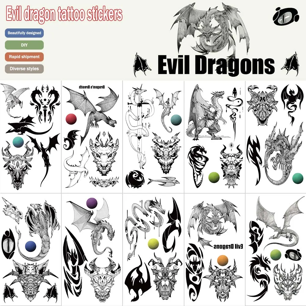 10pcs/set Dessert tattoo stickers Diy body decoration temporary tattoo stickers can be used as birthday gifts for good friends.
10pcs/set Dessert tattoo stickers Diy body decoration temporary tattoo stickers can be used as birthday gifts for good friends.