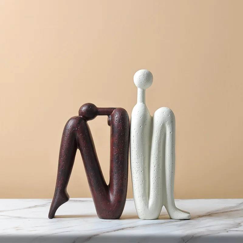 Modern Portrait Sculpture Table Ornament Creative Luxury Stick Figure Bookends Abstract Art Living Room Home Decorations
Modern Portrait Sculpture Table Ornament Creative Luxury Stick Figure Bookends Abstract Art Living Room Home Decorations