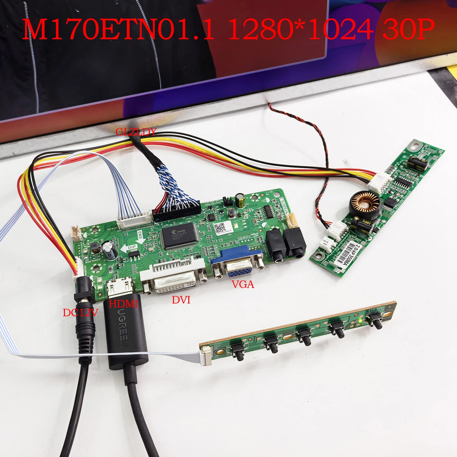 Комплект платы драйвера M.NT68676 FHD 1280*1024 для Arcade1Up M170ETN01.1 WYD170SKD-01 M170QGBN30-01B CD170A54-01, контроллер ЖК-дисплея
Комплект платы драйвера M.NT68676 FHD 1280*1024 для Arcade1Up M170ETN01.1 WYD170SKD-01 M170QGBN30-01B CD170A54-01, контроллер ЖК-дисплея