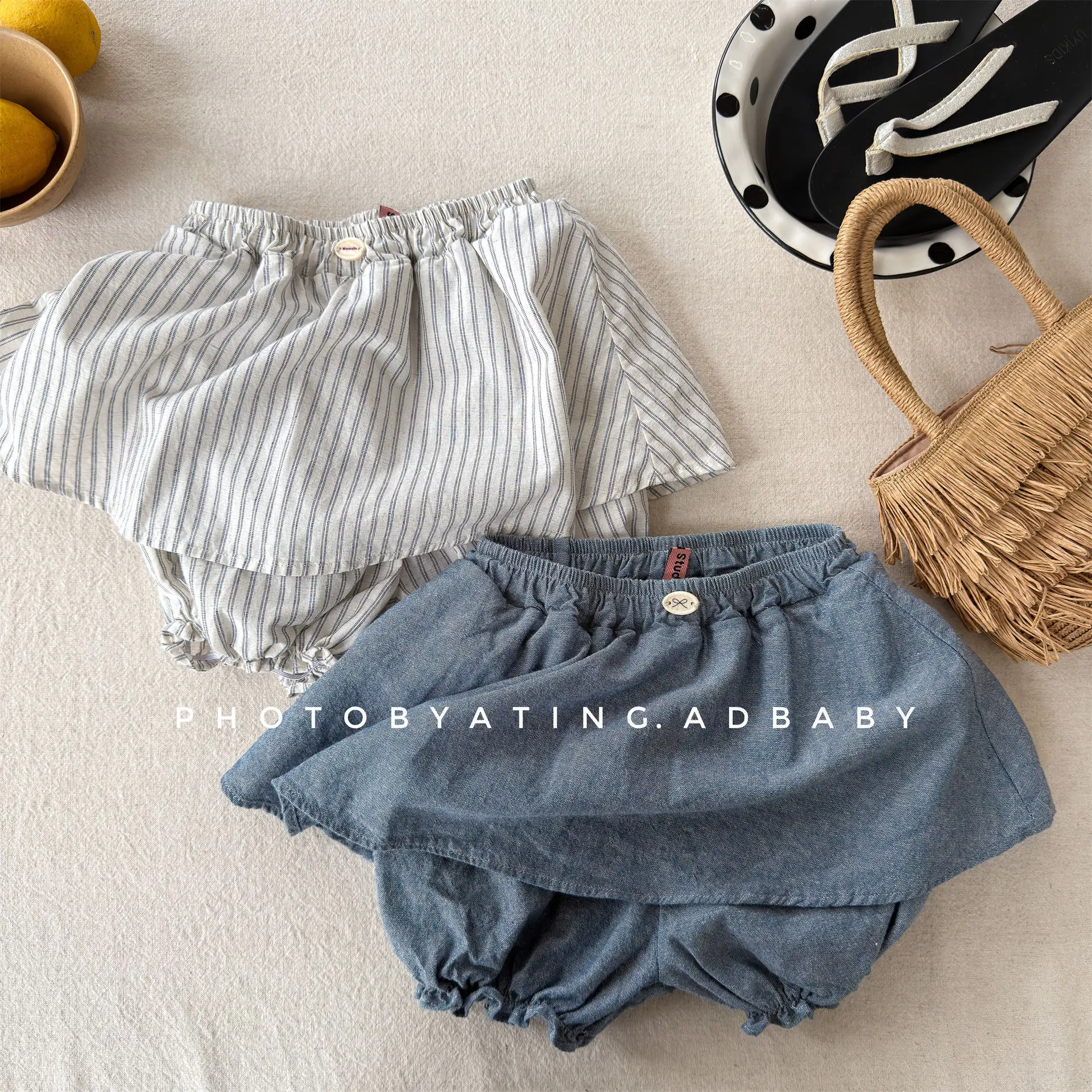 2026 Summer New Girls Loose Shorts Children Casual Pants Fashion Baby Girl Fake Two-piece Shorts Skirts Cotton Kids Clothes
2026 Summer New Girls Loose Shorts Children Casual Pants Fashion Baby Girl Fake Two-piece Shorts Skirts Cotton Kids Clothes