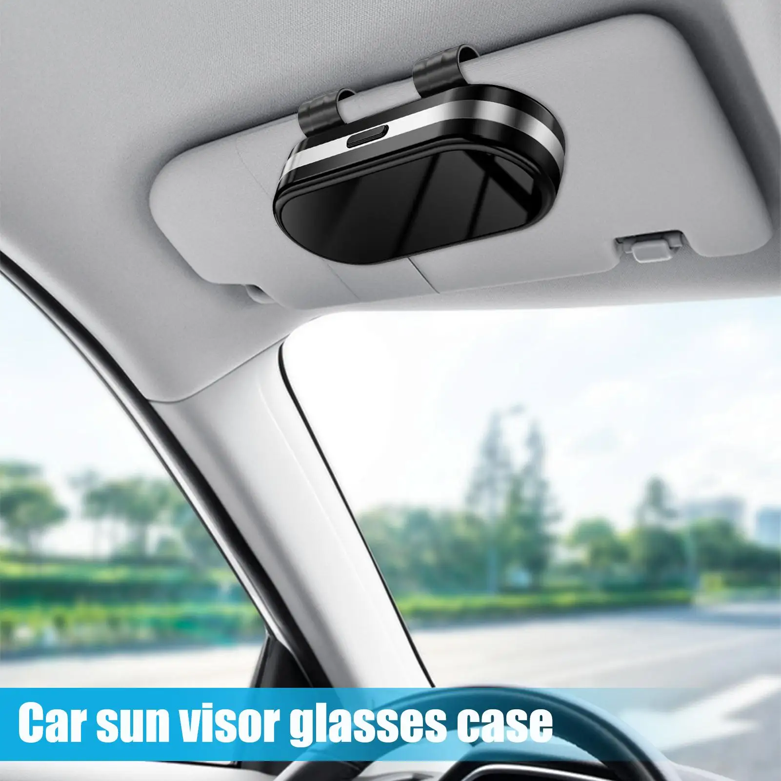 Car Glasses Case Auto Sun Visor Sunglasses Storage Box Dustproof Glasses Storage Box for Polarized Lenses SUV Truck RV
Car Glasses Case Auto Sun Visor Sunglasses Storage Box Dustproof Glasses Storage Box for Polarized Lenses SUV Truck RV