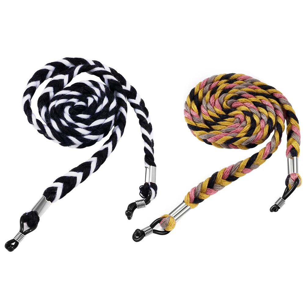 2 Pcs Korean Version Twist Thick Glasses Anti-Slip String Lanyards Compatible Hanging Chain for
2 Pcs Korean Version Twist Thick Glasses Anti-Slip String Lanyards Compatible Hanging Chain for