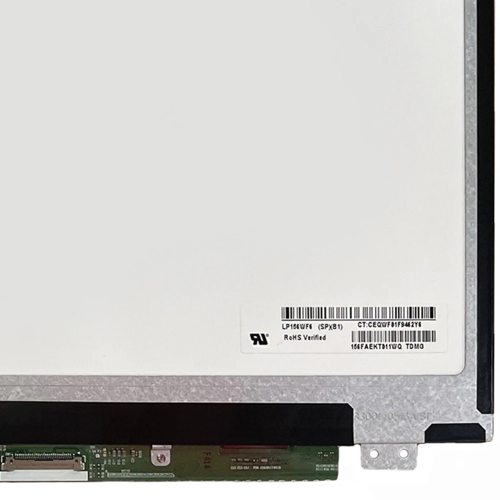 15.6 Slim Laptop Screen LP156WF6-SPB1 LP156WF6-SPB5 LP156WF6-SPA1 LP156WF4-SPK1 HD LCD Display Panel 1920x1080 30 Pins
15.6 Slim Laptop Screen LP156WF6-SPB1 LP156WF6-SPB5 LP156WF6-SPA1 LP156WF4-SPK1 HD LCD Display Panel 1920x1080 30 Pins