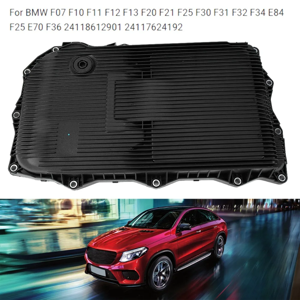 Transmission Oil Pan Filter for BMW F07 F10 F11 F12 F13 F20 F21 F25 F30 F31 F32 F34 E84 F25 E70 F36 24118612901 24117624192
Transmission Oil Pan Filter for BMW F07 F10 F11 F12 F13 F20 F21 F25 F30 F31 F32 F34 E84 F25 E70 F36 24118612901 24117624192