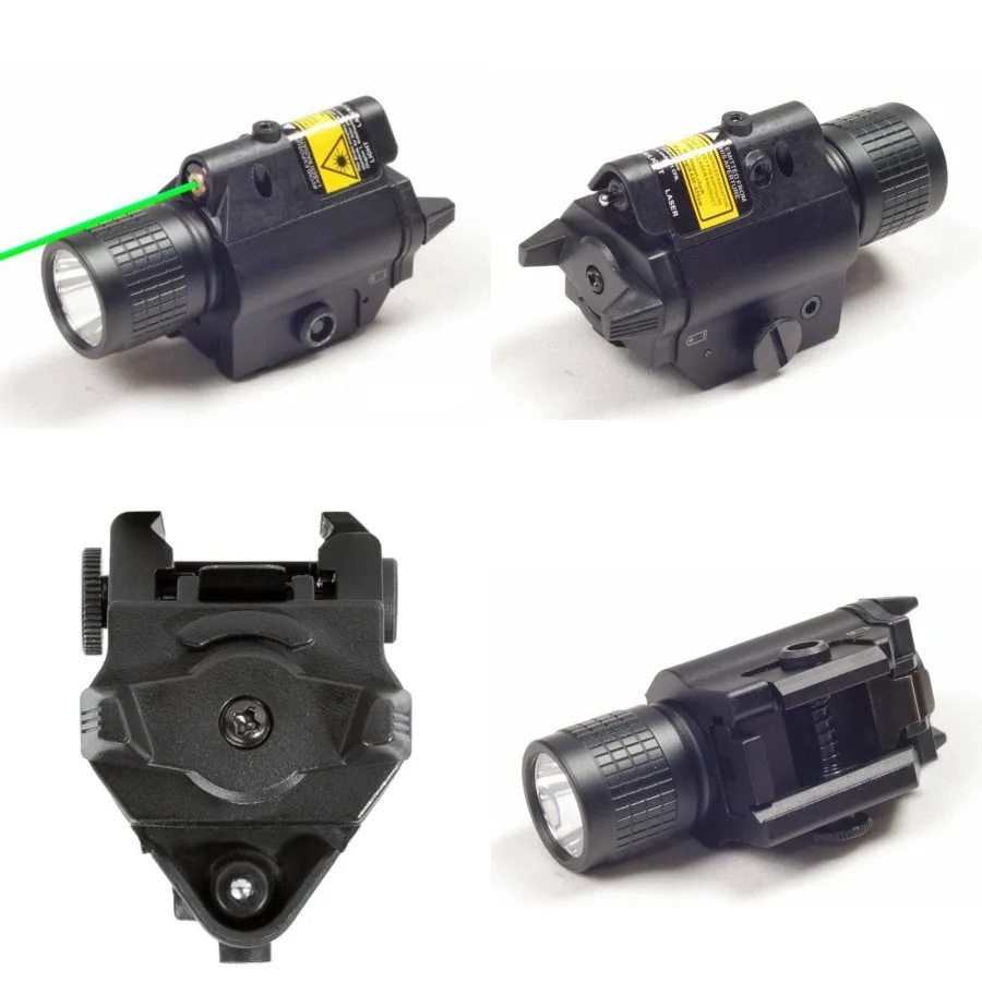 Tactical Class IIIA Green Laser Sight with 200 lm LED Flashlight and Built in RIS Rail Mounts
Tactical Class IIIA Green Laser Sight with 200 lm LED Flashlight and Built in RIS Rail Mounts