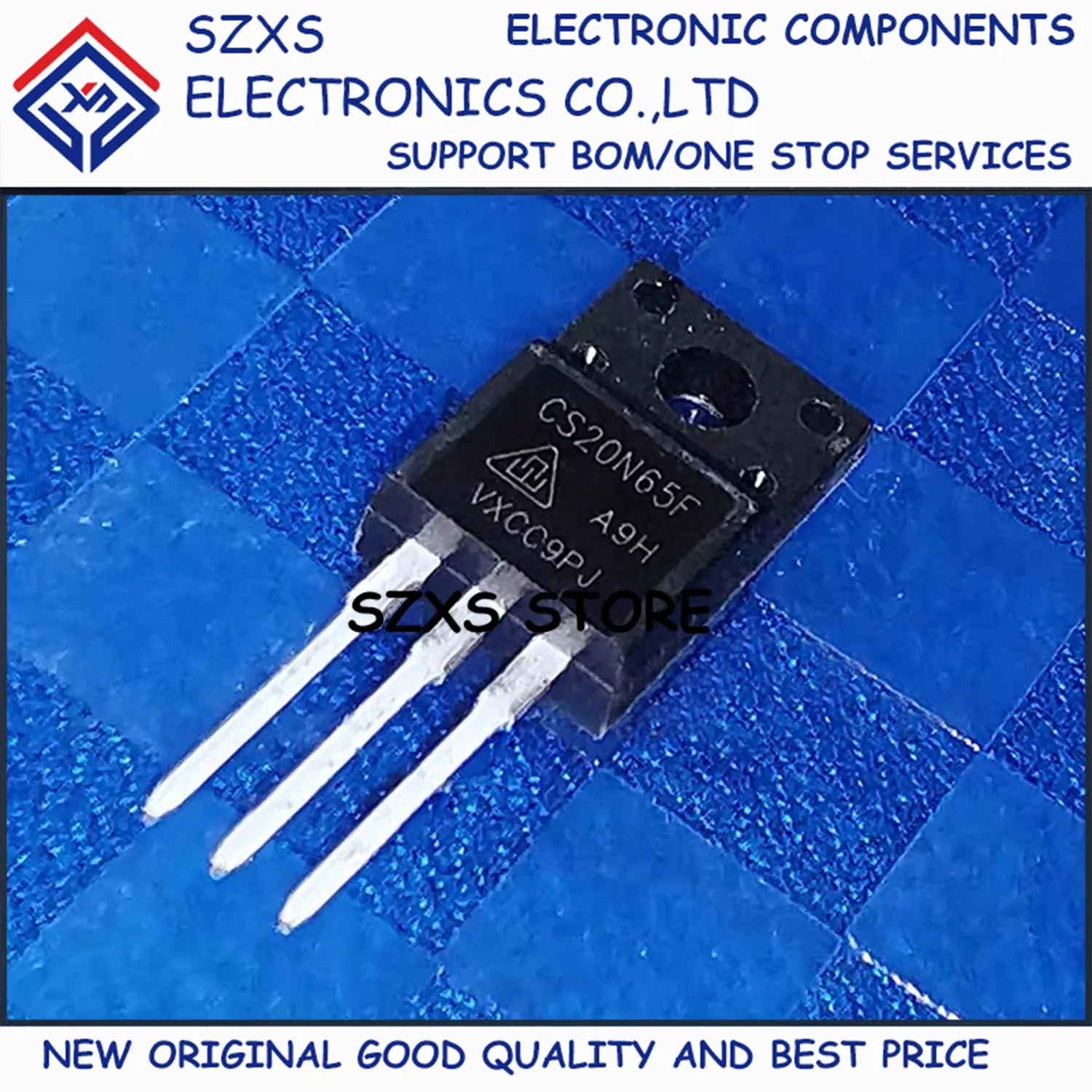 New Original 10Pcs CS20N65F CS20N65FA9H TO-220F 650V 20A MOSFET Field Effect Transistor In Stock Good Quality
New Original 10Pcs CS20N65F CS20N65FA9H TO-220F 650V 20A MOSFET Field Effect Transistor In Stock Good Quality