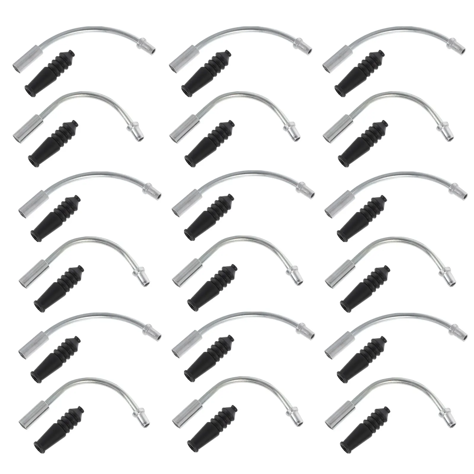 15 Sets V Accessories Cable Pipe Bike Bend Tube Brakes Aluminum Plastic Durable Sturdy Superior Resilience Fit Most
15 Sets V Accessories Cable Pipe Bike Bend Tube Brakes Aluminum Plastic Durable Sturdy Superior Resilience Fit Most