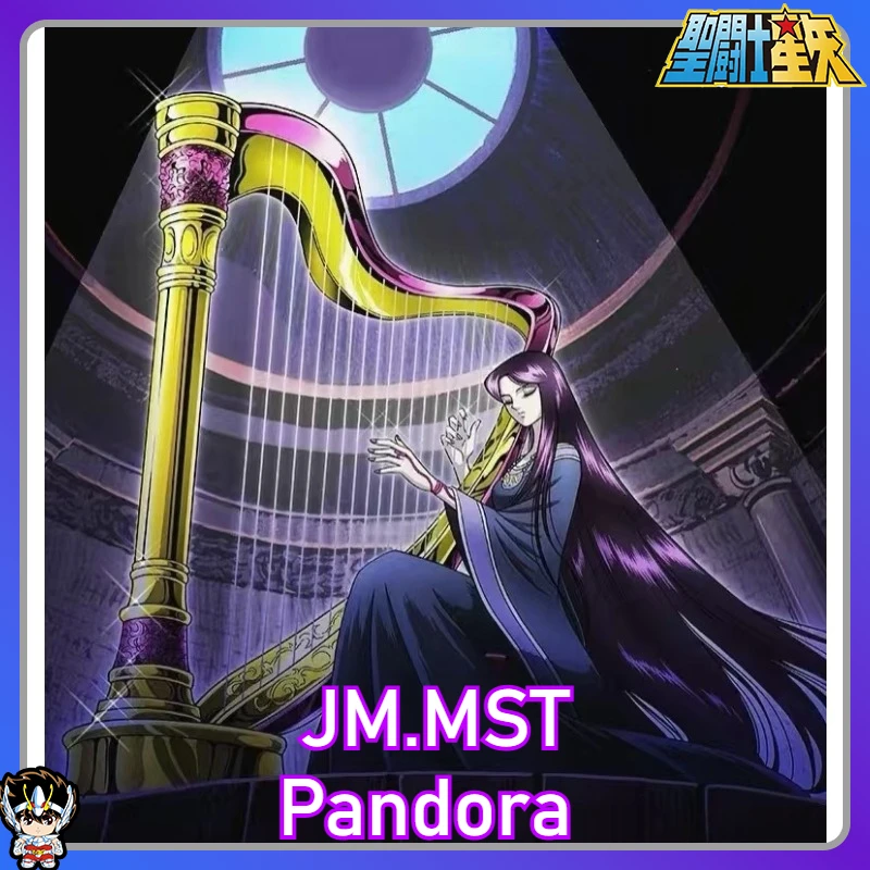 JM.MST Saint Seiya Myth Cloth EX Pandora with Harp 2 Body/Dress/Armor Black Horse Hades Knights of The Zodiac Action Figure
JM.MST Saint Seiya Myth Cloth EX Pandora with Harp 2 Body/Dress/Armor Black Horse Hades Knights of The Zodiac Action Figure