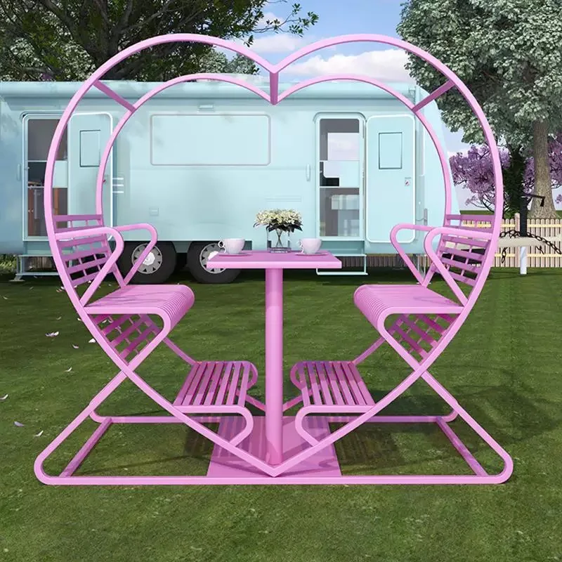 Tables and chairs outdoor photo love bar chair card seat scenic wedding shooting props creative simple swing
Tables and chairs outdoor photo love bar chair card seat scenic wedding shooting props creative simple swing