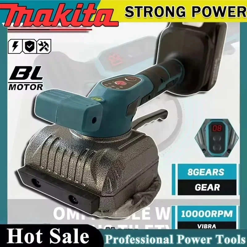 Makita Tile Vibration Leveling Machine Cordless Tile Intelligent Wall Tile Tiling Machine Power Tools for 18V Battery
Makita Tile Vibration Leveling Machine Cordless Tile Intelligent Wall Tile Tiling Machine Power Tools for 18V Battery