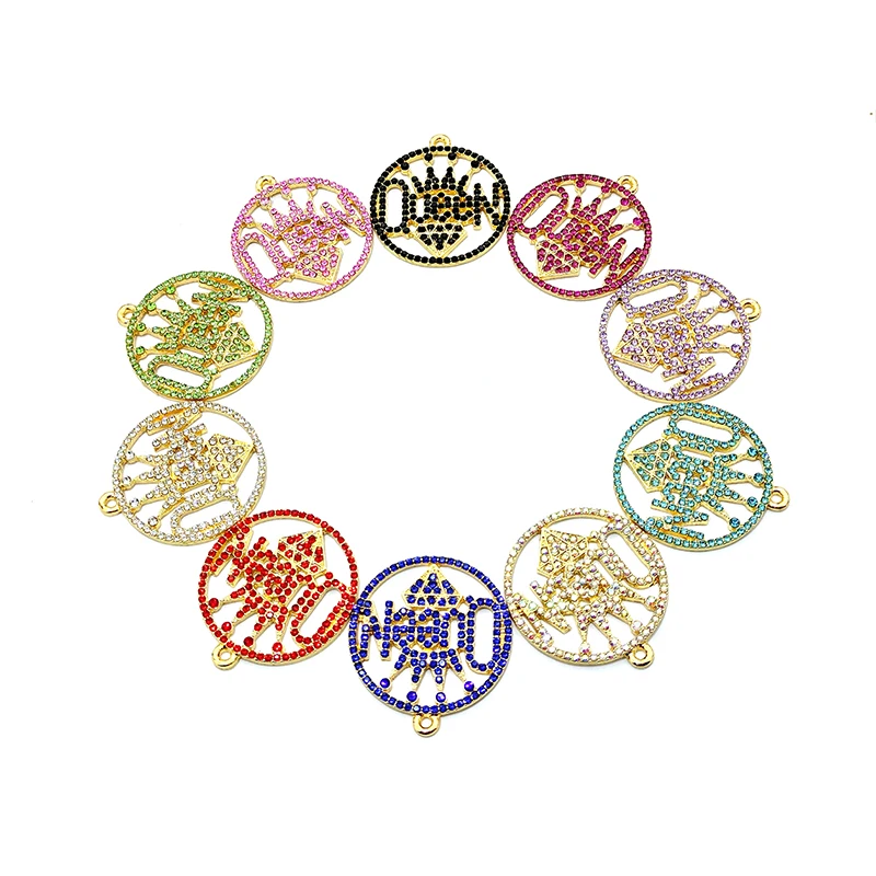 10pcs Queen Rhinestone Letter Charms for Bracelet Bangle Jewelry Making DIY Accessories Wholesale LTC0147-LTC0150
10pcs Queen Rhinestone Letter Charms for Bracelet Bangle Jewelry Making DIY Accessories Wholesale LTC0147-LTC0150