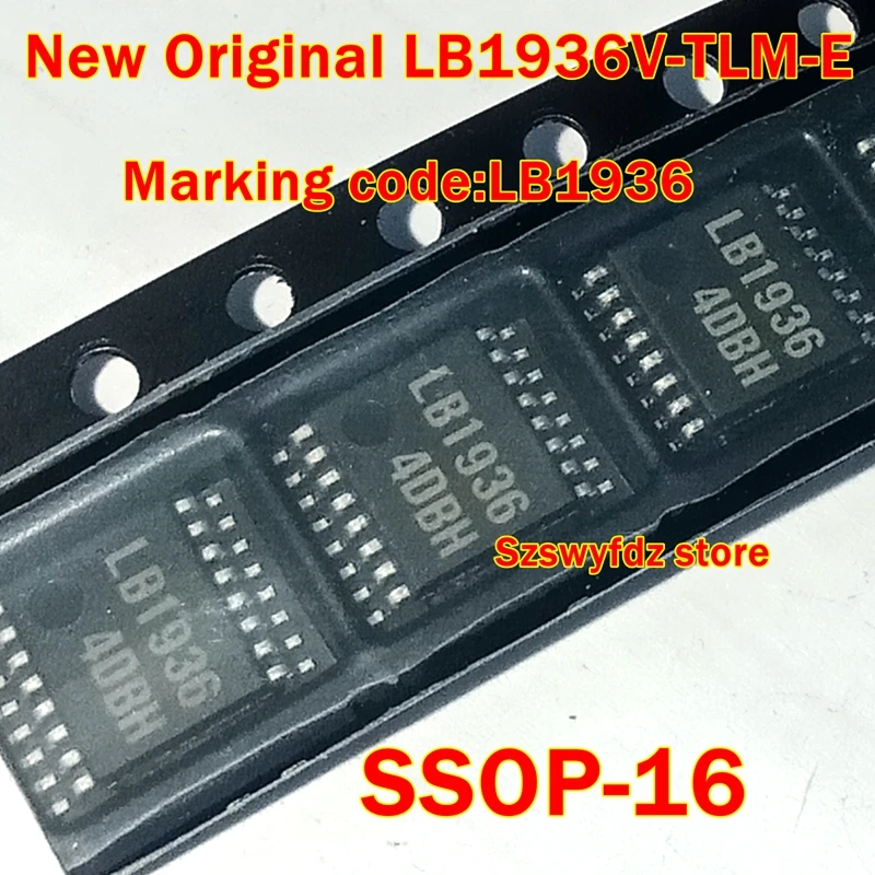 1pcs to 100pcs New Original LB1936V-TLM-E LB1936V SSOP-16 Marking code:LB1936 1-2 Phase Excitation Stepping Motor Driver
1pcs to 100pcs New Original LB1936V-TLM-E LB1936V SSOP-16 Marking code:LB1936 1-2 Phase Excitation Stepping Motor Driver
