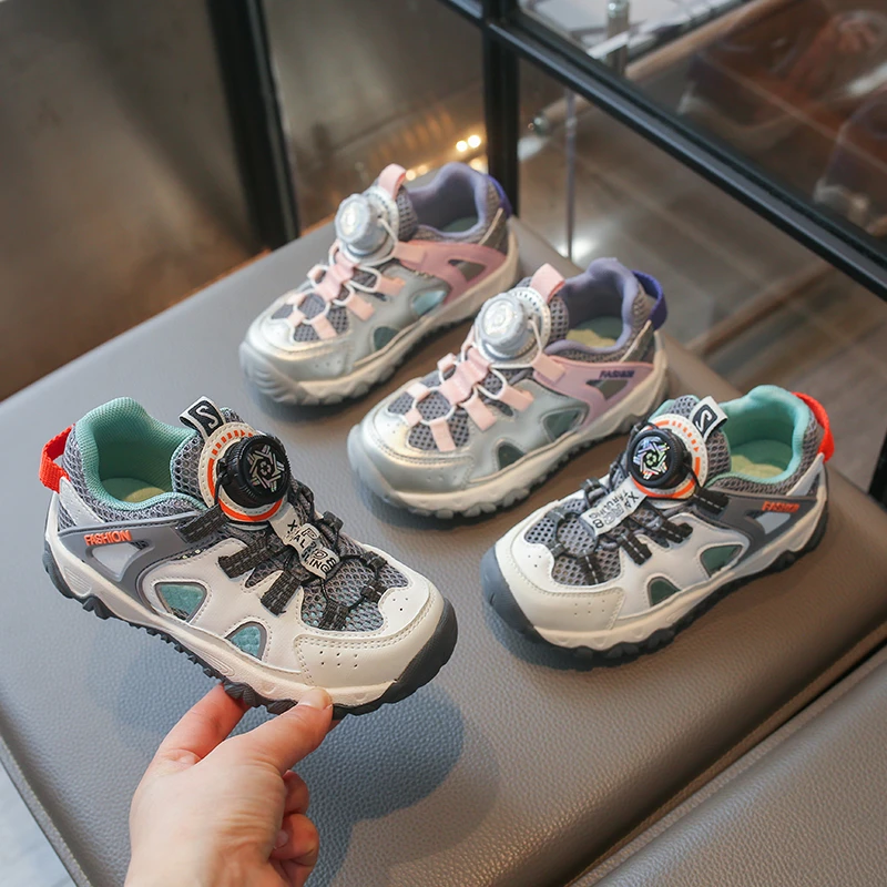 Summer Sport Sandals for Children Hollow Out Breathable Boy's Girl's Adjust Sport Shoes Anti-slippery Soft-soled Kid's Sandals
Summer Sport Sandals for Children Hollow Out Breathable Boy's Girl's Adjust Sport Shoes Anti-slippery Soft-soled Kid's Sandals