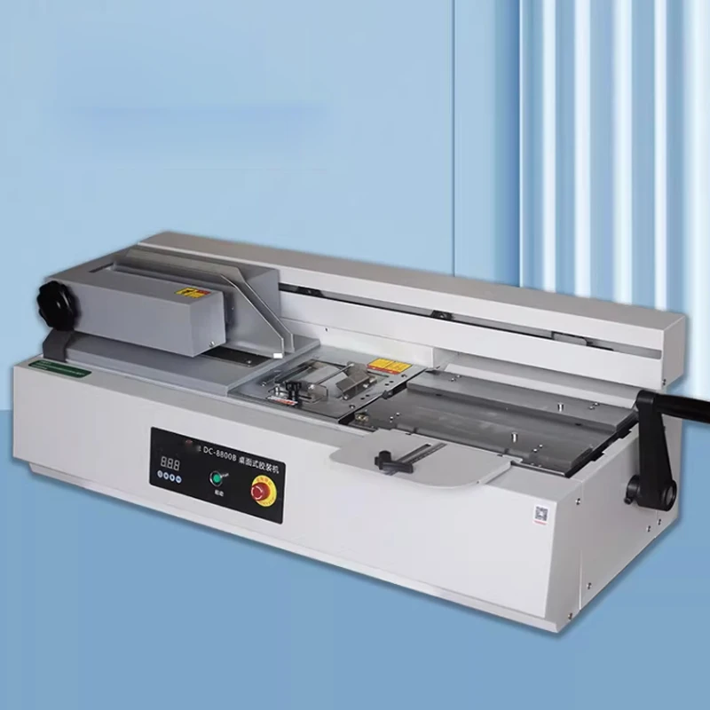 A4 Size Hot Melt Glue Binding Machine Max 450 Page Thickness Photo Album Book Paper Binder 150 Books/hour High Efficiency 220V
A4 Size Hot Melt Glue Binding Machine Max 450 Page Thickness Photo Album Book Paper Binder 150 Books/hour High Efficiency 220V