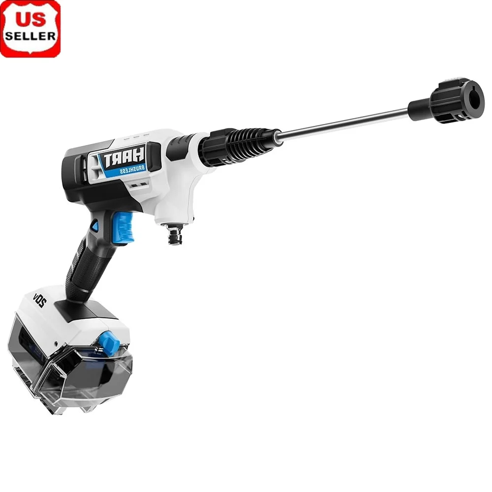 20V Brushless Power Cleaner 600 PSI Portable Pressure Washer with 3 Nozzles Siphon Hose Battery Powered Outdoor Cleaning Tool
20V Brushless Power Cleaner 600 PSI Portable Pressure Washer with 3 Nozzles Siphon Hose Battery Powered Outdoor Cleaning Tool