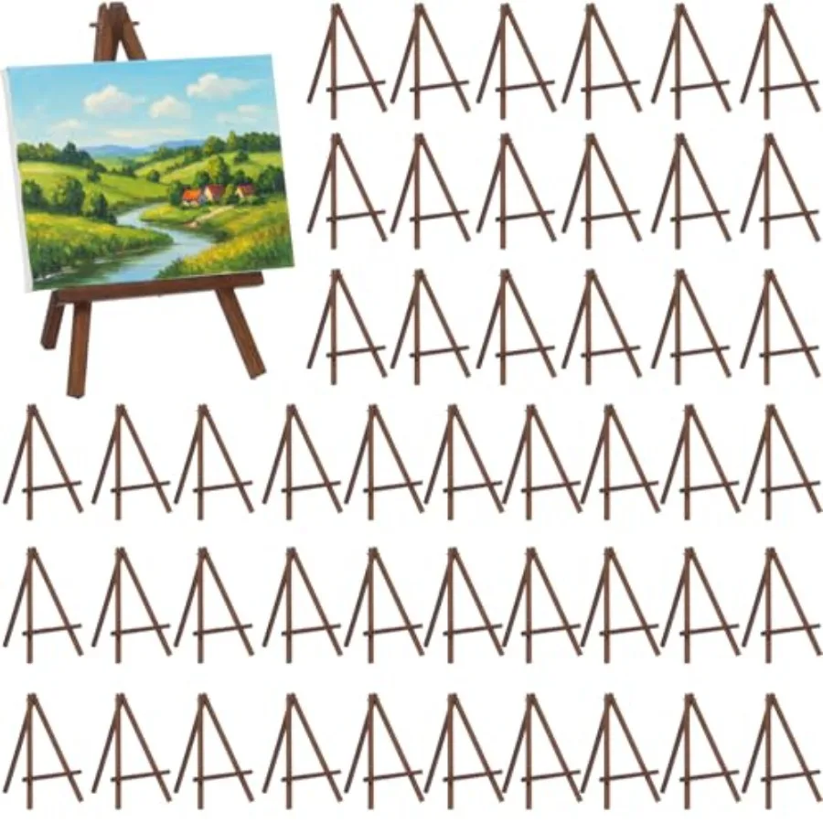 Набор из 48 мини-мольбертов (8 дюймов) для настольного использования, оптом, для демонстрации картин на холсте, треугольные подставки для карточек, для свадеб и взрослых мероприятий
Набор из 48 мини-мольбертов (8 дюймов) для настольного использования, оптом, для демонстрации картин на холсте, треугольные подставки для карточек, для свадеб и взрослых мероприятий