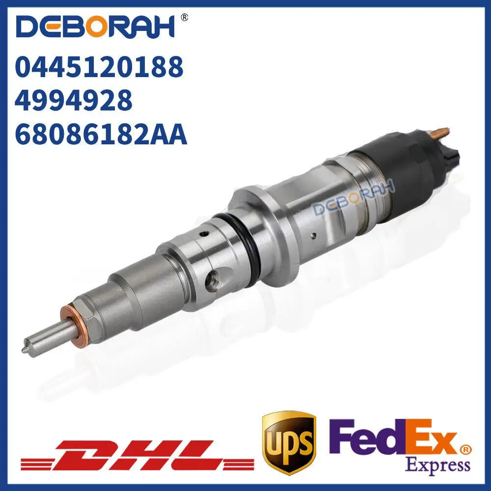 Common Rail Diesel Fuel Injector 0445120188 4994928 for Dodge Ram 2011-2012 6.7L for Cummins
Common Rail Diesel Fuel Injector 0445120188 4994928 for Dodge Ram 2011-2012 6.7L for Cummins
