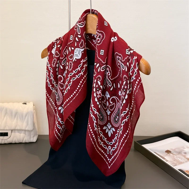 New Luxury High Quality Hijab Women Hair Band Scarf Hairband Square Scarves Paisley Print Foulard Bandana Neckerchief Shawl Wrap
New Luxury High Quality Hijab Women Hair Band Scarf Hairband Square Scarves Paisley Print Foulard Bandana Neckerchief Shawl Wrap
