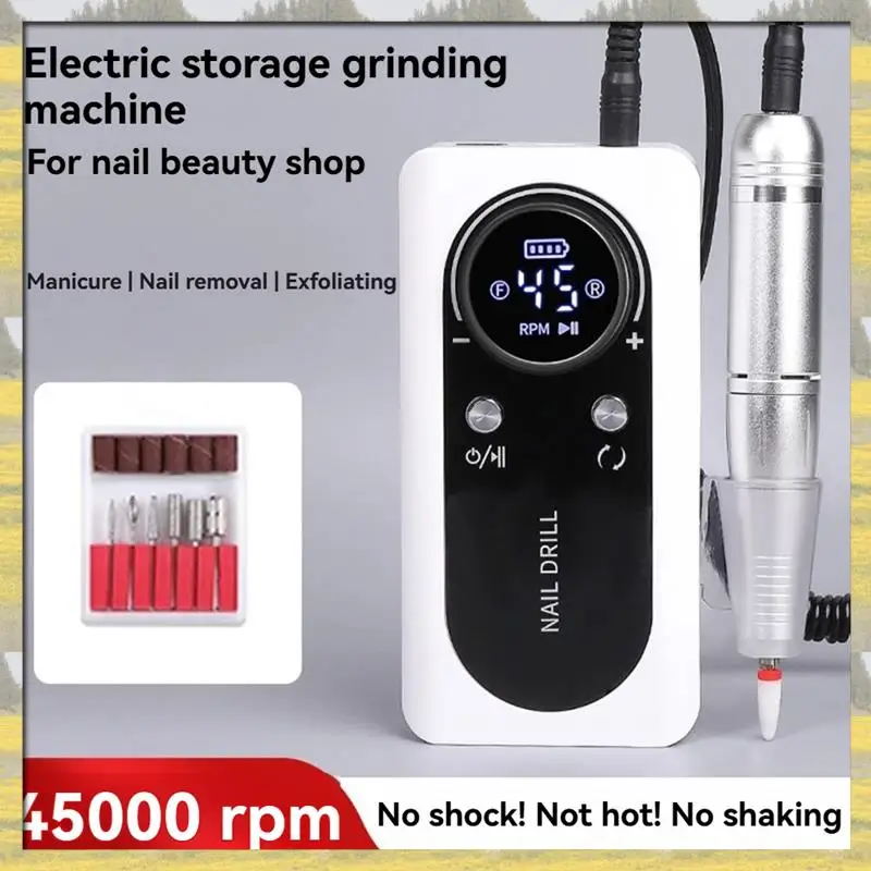Hot Sale Low Noise Nail Sander Polish Machine Professional Nail Removal Machine Nail Polish Machine Manicure Salon Tool
Hot Sale Low Noise Nail Sander Polish Machine Professional Nail Removal Machine Nail Polish Machine Manicure Salon Tool
