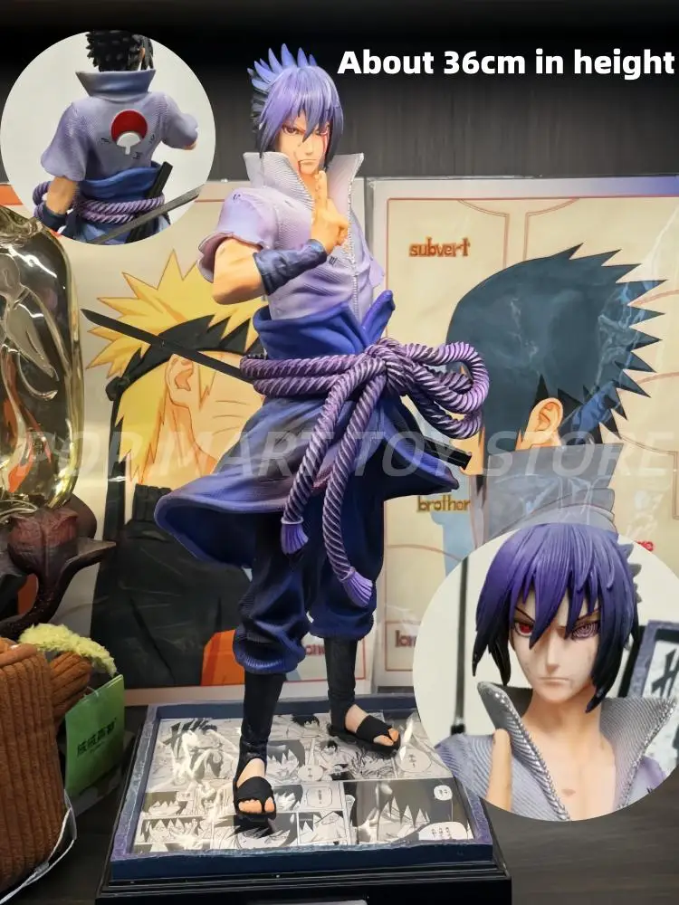 In Stock1/6 Scale Naruto Shippuden Uchiha Sasuke Action Figure 2 Head Sculpts Anime Gk Statues With Base Pvc Collectible Models
In Stock1/6 Scale Naruto Shippuden Uchiha Sasuke Action Figure 2 Head Sculpts Anime Gk Statues With Base Pvc Collectible Models