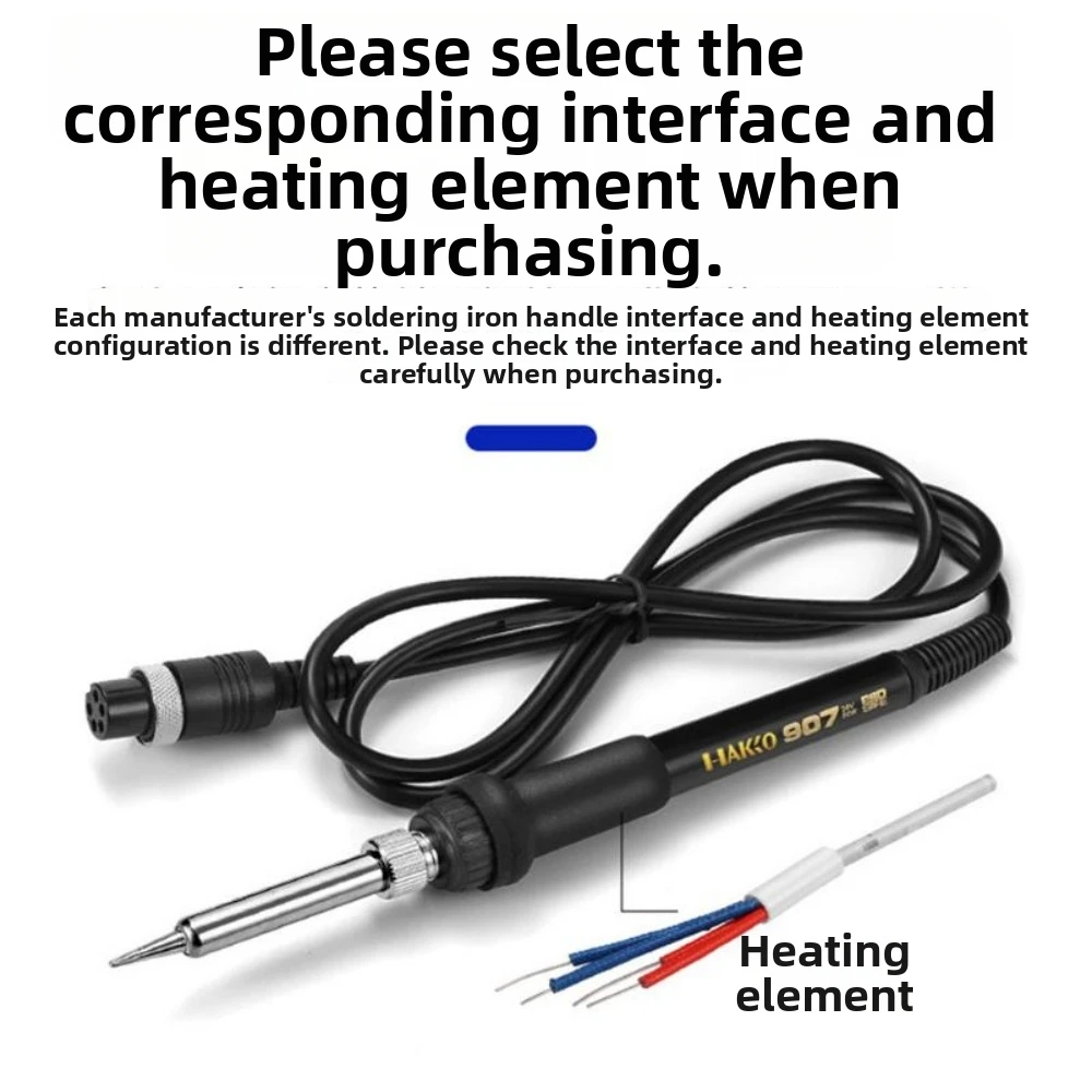 203H Universal 1322/1321 Heating Core 60W 907 Handle Soldering Iron Handle 5 Holes Interface
203H Universal 1322/1321 Heating Core 60W 907 Handle Soldering Iron Handle 5 Holes Interface