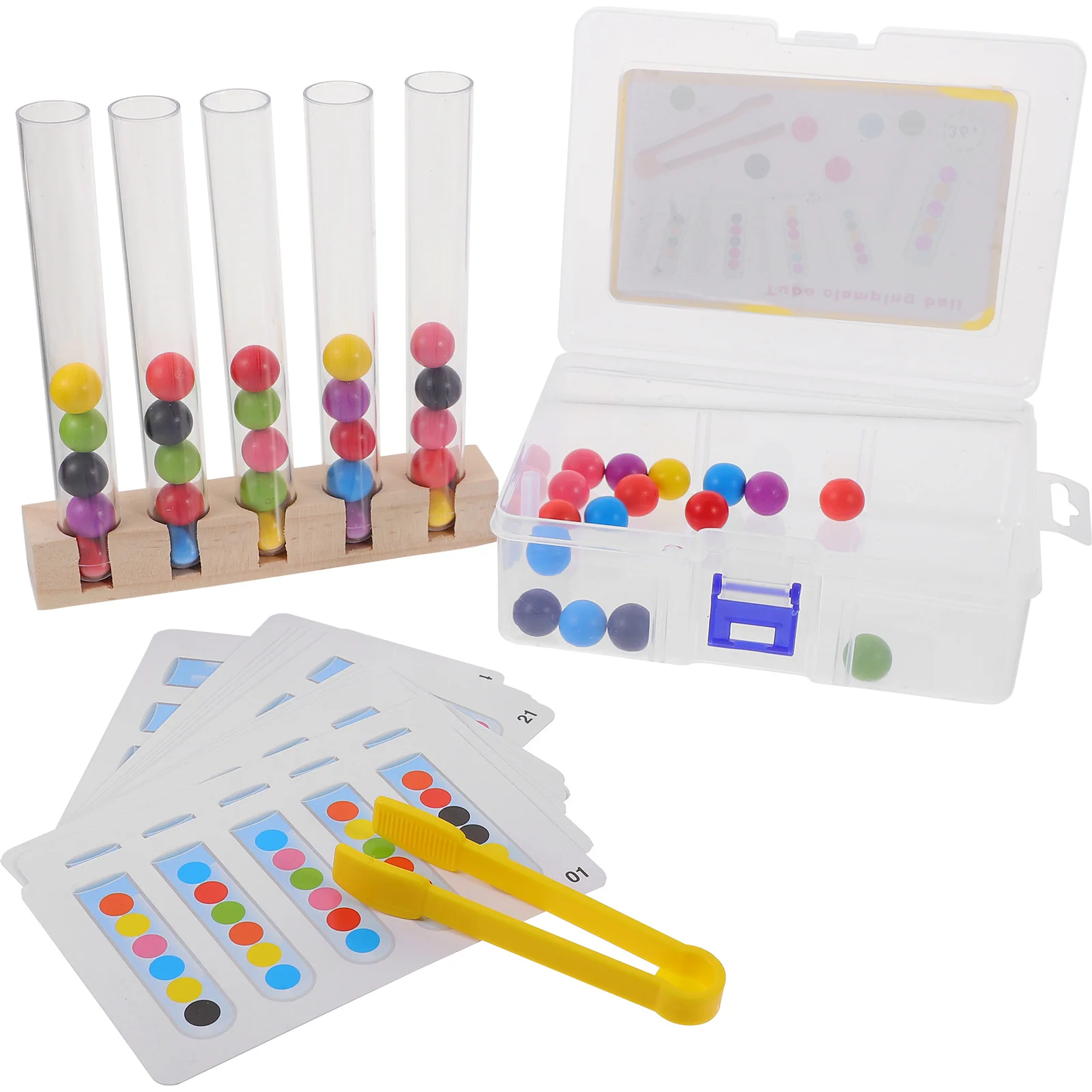 1Set Bright Wooden Clip Beads Game Set for Toddlers Educational Color Learning Fun Gift Clip Beads Toy Children Toy
1Set Bright Wooden Clip Beads Game Set for Toddlers Educational Color Learning Fun Gift Clip Beads Toy Children Toy