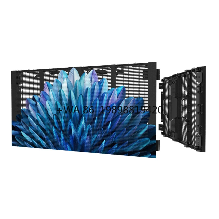 Настраиваемые легкие водонепроницаемые светодиодные прозрачные экраны P3.91 для рекламных дисплеев, торговых центров, уличного сценического видео Wa
Настраиваемые легкие водонепроницаемые светодиодные прозрачные экраны P3.91 для рекламных дисплеев, торговых центров, уличного сценического видео Wa