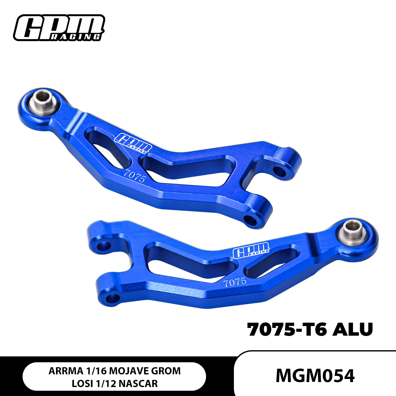 GPM 7075 Alloy Front Upper Suspension Arms For ARRMA 1/14 Mojave Grom
GPM 7075 Alloy Front Upper Suspension Arms For ARRMA 1/14 Mojave Grom
