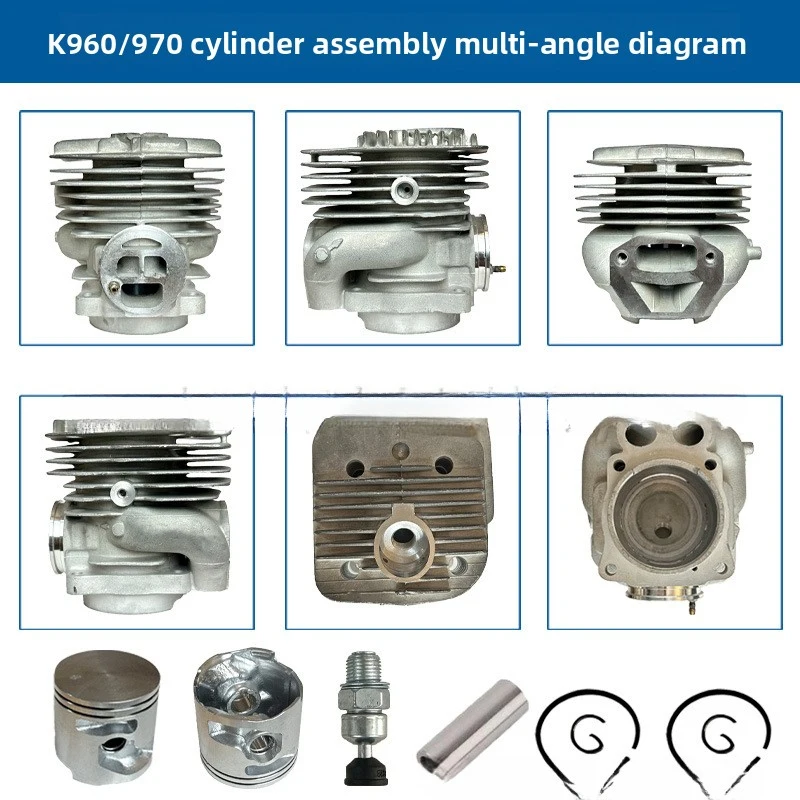 High Performance 56mm Nikasil Cylinder Kit 544935603 For Husqvarna K960 K970 Cut Off Saw Replace Parts
High Performance 56mm Nikasil Cylinder Kit 544935603 For Husqvarna K960 K970 Cut Off Saw Replace Parts