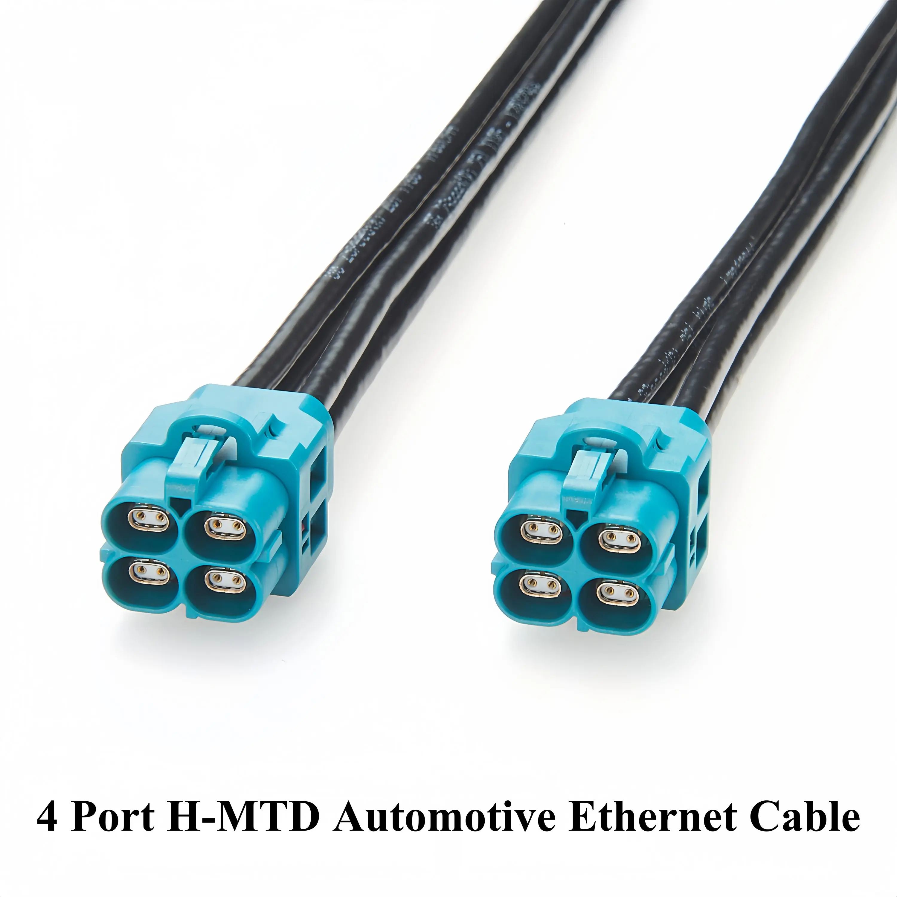 4 in 1 H-MTD 10Gigabit Automotive Ethernet Cable Harness with Original Rosenberger E6K10D-1CAZ5 H-MTD Z Code Female Connector 1m
4 in 1 H-MTD 10Gigabit Automotive Ethernet Cable Harness with Original Rosenberger E6K10D-1CAZ5 H-MTD Z Code Female Connector 1m