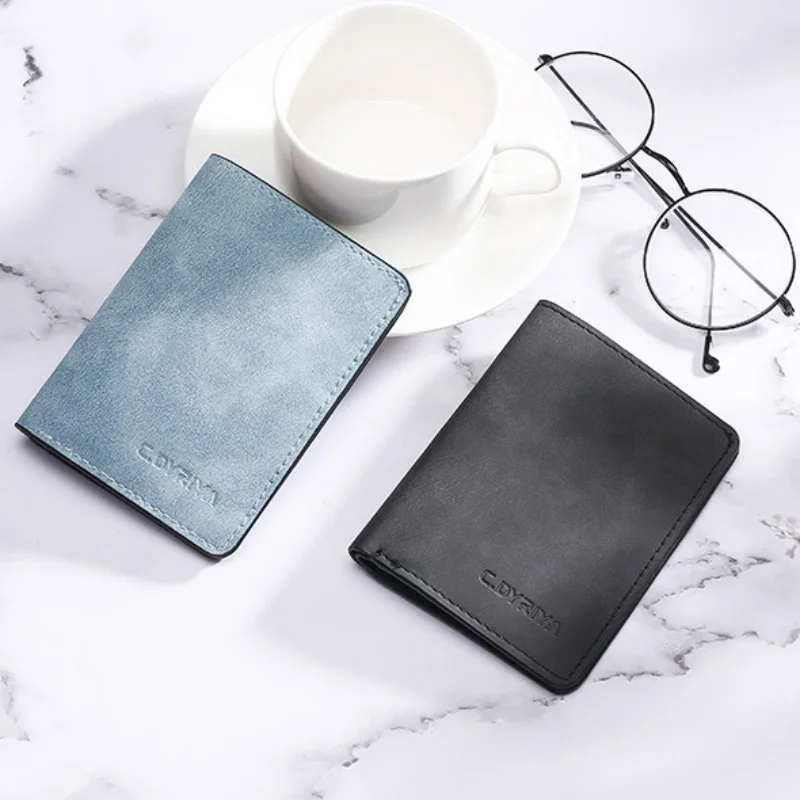 Men's Simple Soft PU Leather Short Wallet Vintage Thin Wallet Fashion Credit Card Holder Purse Male Small Money Bag Change Pouch
Men's Simple Soft PU Leather Short Wallet Vintage Thin Wallet Fashion Credit Card Holder Purse Male Small Money Bag Change Pouch
