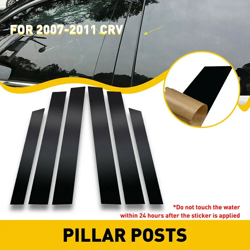 For Honda CRV 2007 2008 2009 2010 2011 Car Door Window Pillar Posts Tirm Cover Stickers Exterior Decoration Parts Black
For Honda CRV 2007 2008 2009 2010 2011 Car Door Window Pillar Posts Tirm Cover Stickers Exterior Decoration Parts Black